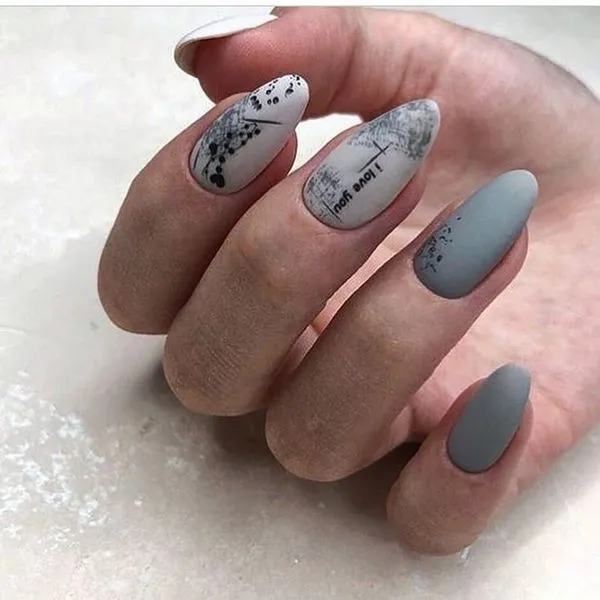 бежов маникюр