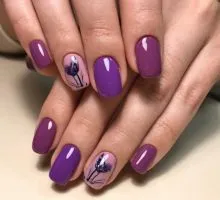 бежов маникюр