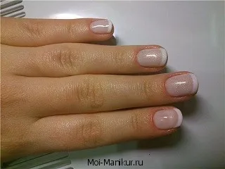 необработен маникюр