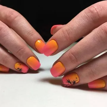 снимка за маникюр ombre