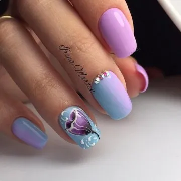 снимка за маникюр ombre