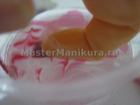 воден маникюр как да направите воден маникюр