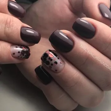 маникюр с камифубиками 2019-2020