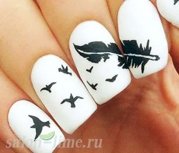 бежов маникюр
