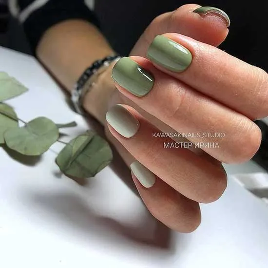 бежов маникюр