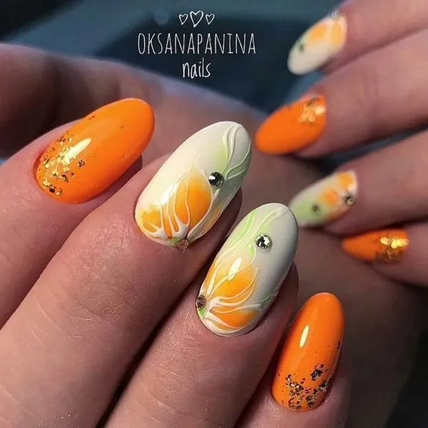 огледален маникюр