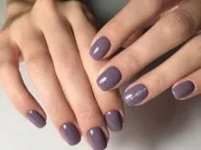 бежов маникюр