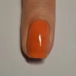 маникюр с оранжев лак
