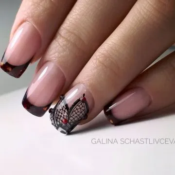 дизайн на ноктите с шарки