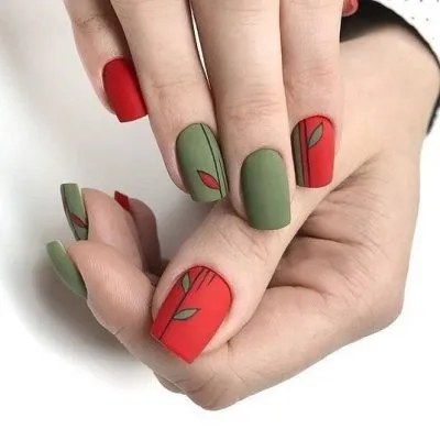 бежов маникюр