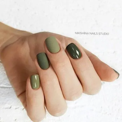 бежов маникюр