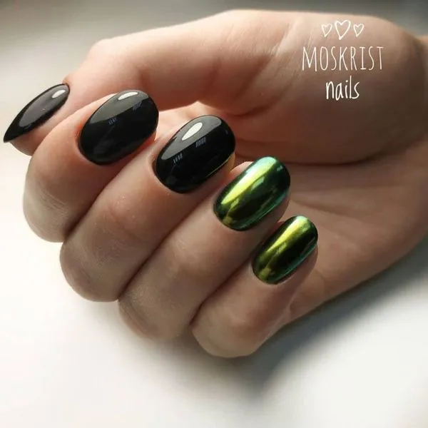 бял маникюр