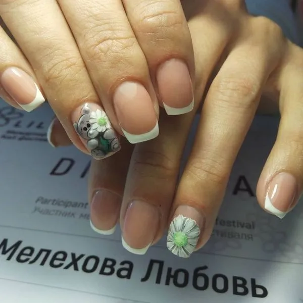 тюркоазен маникюр