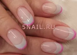 бял маникюр