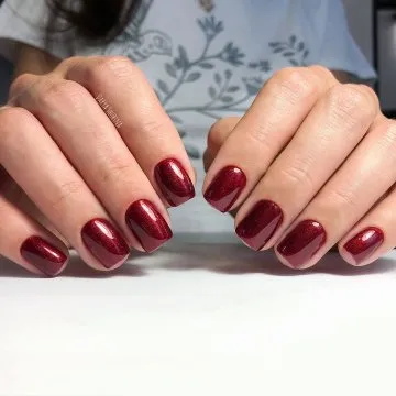 бордо маникюр 2019