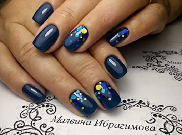 тюркоазен маникюр