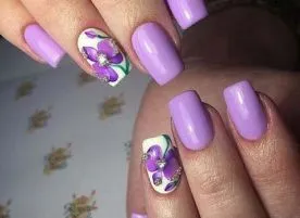 люляк маникюр