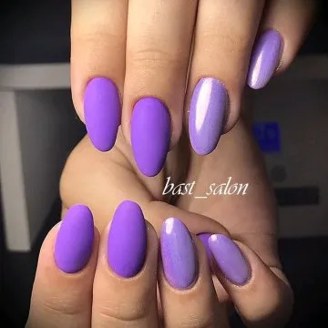 лилав гел лак