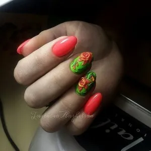 бял маникюр