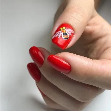 червен гел лак 2019