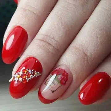 червен гел лак 2019