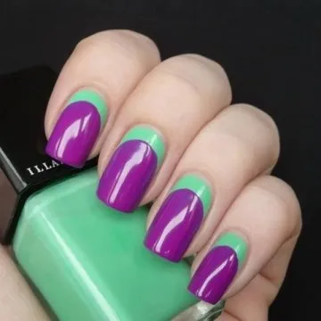 маникюр с дупки