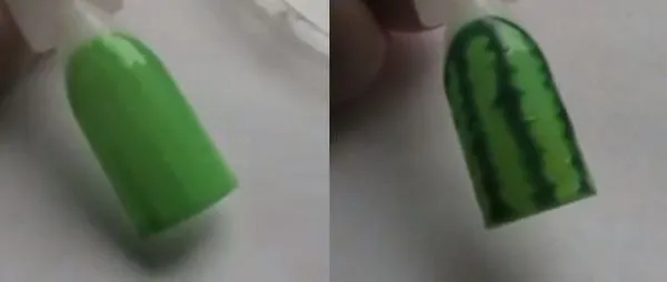 диня маникюр
