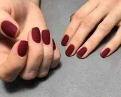маникюр зима
