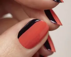 маникюр зима