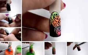 матов маникюр