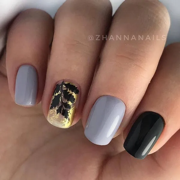 златен маникюр