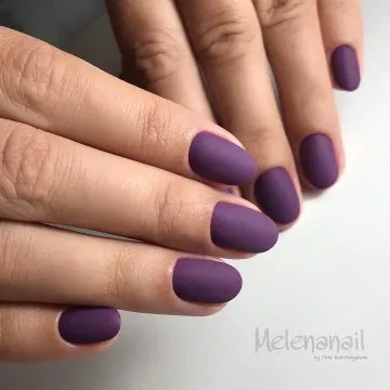 матов маникюр 2019