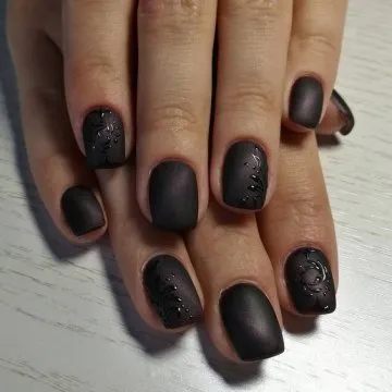 матов маникюр 2019