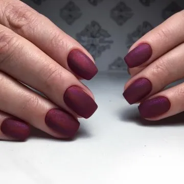 матов маникюр 2019