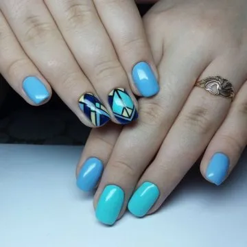 маникюр с модел 2019