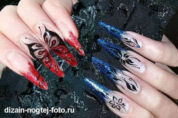 ноктите със стрази