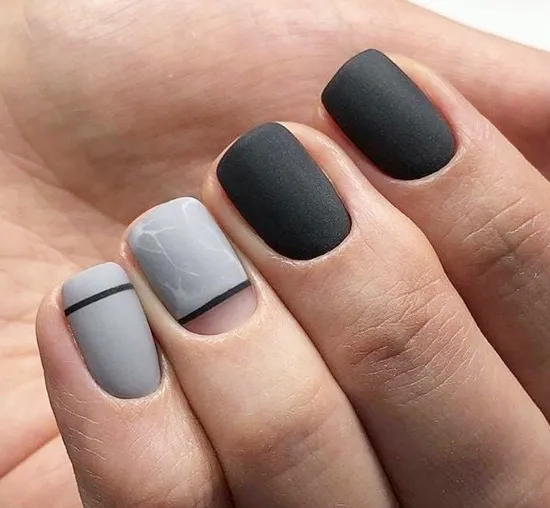 блестящ маникюр