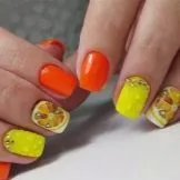 бял маникюр