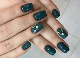 зелен гел лак