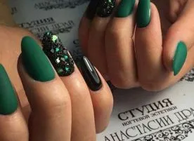 зелен гел лак