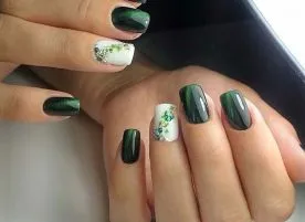 зелен гел лак