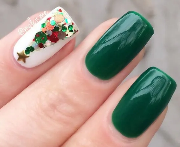 блестящ маникюр