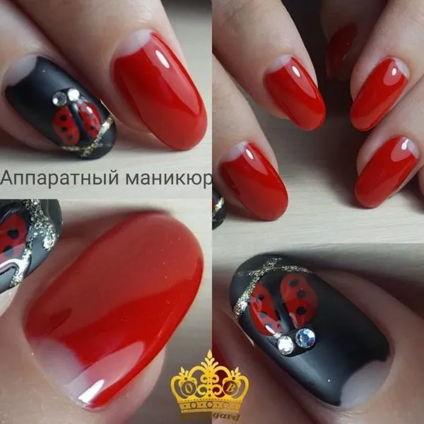 бял маникюр