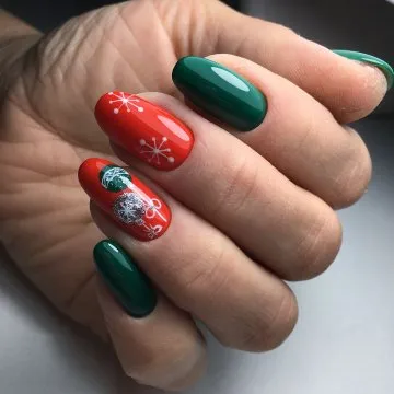 дизайн на ноктите зима 2019