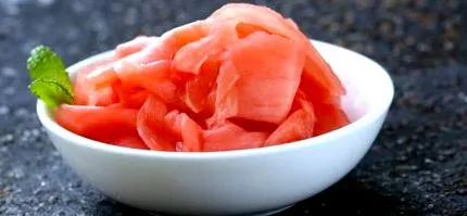 sushi gyömbér