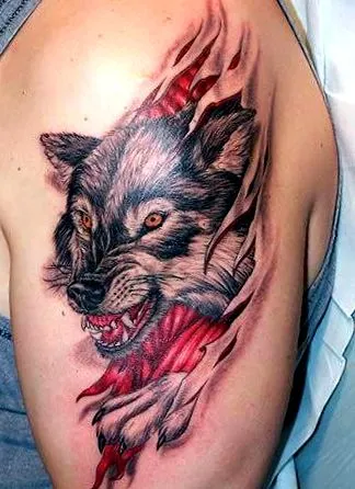 tetoválások farkas