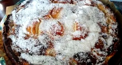 almás túróval