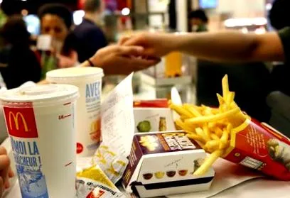 McDonald s-ban kalóriában