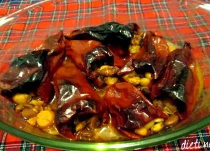 szárított paprika paprika