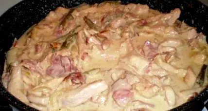 sajttal csirke